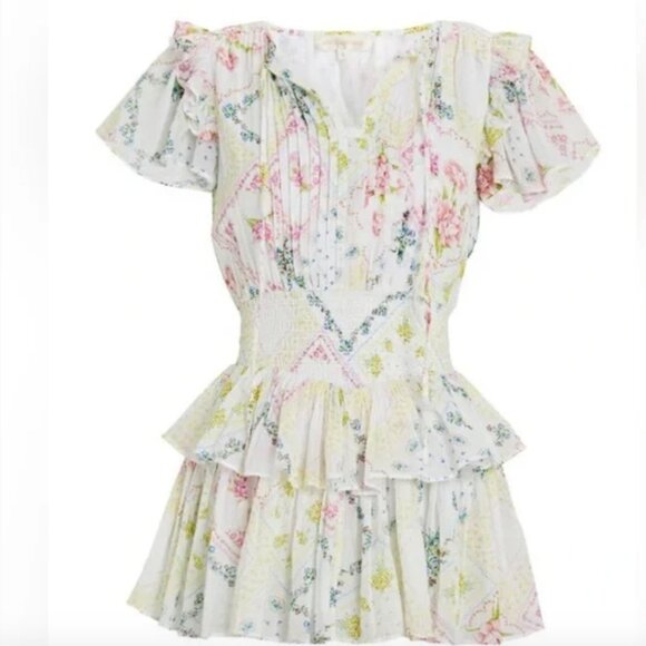 Loveshackfancy Multi-color Audette Dress - Picture 3 of 7